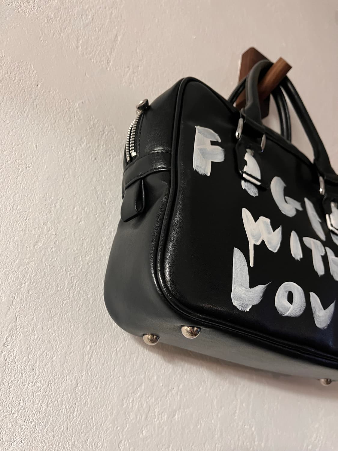 Comme des Garcons girl 꼼데가르송핸드페인팅토트백 상품이미지3