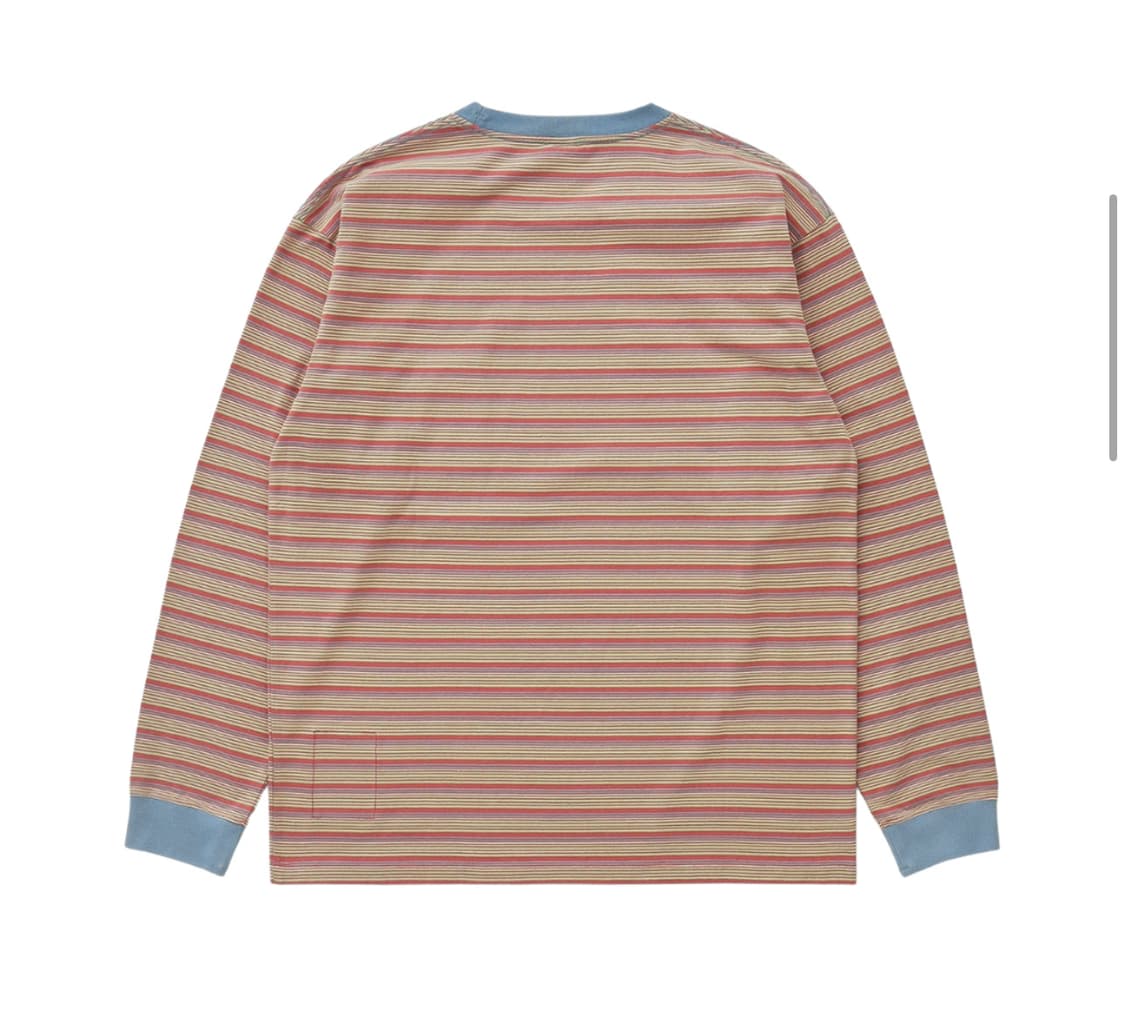 카키스 보더 롱슬리브 코퍼색상(4사이즈) 상품이미지2