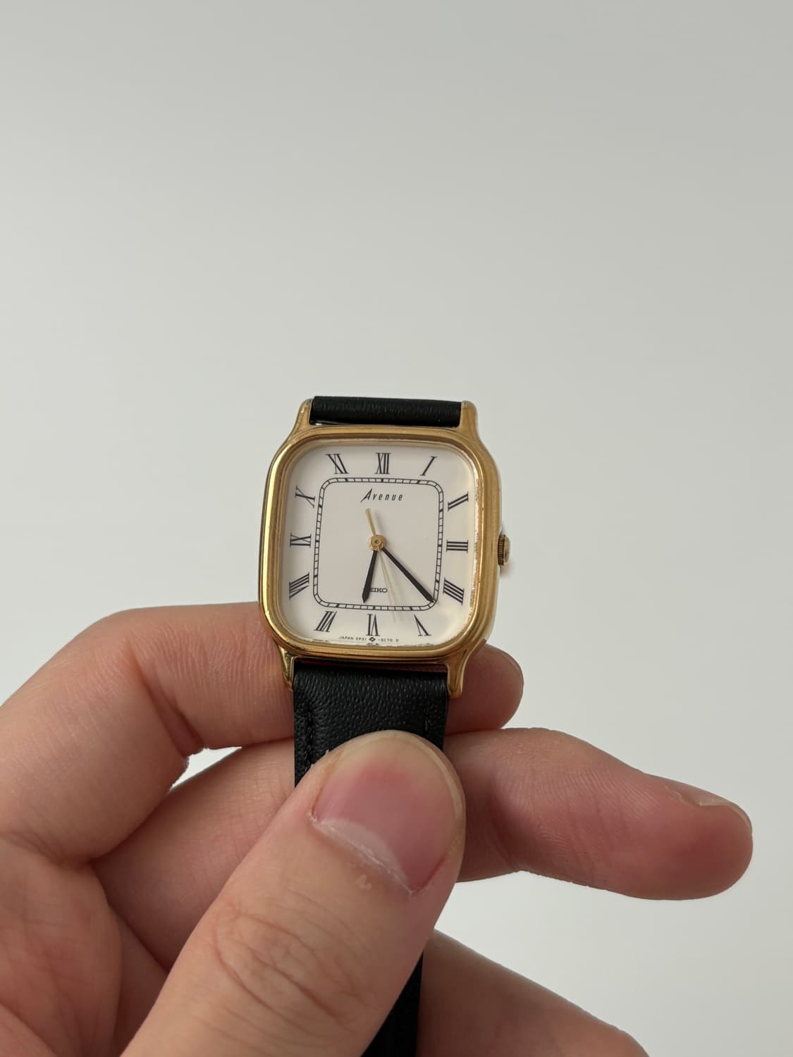 80s avenue roman index gold tank quartz 상품이미지3