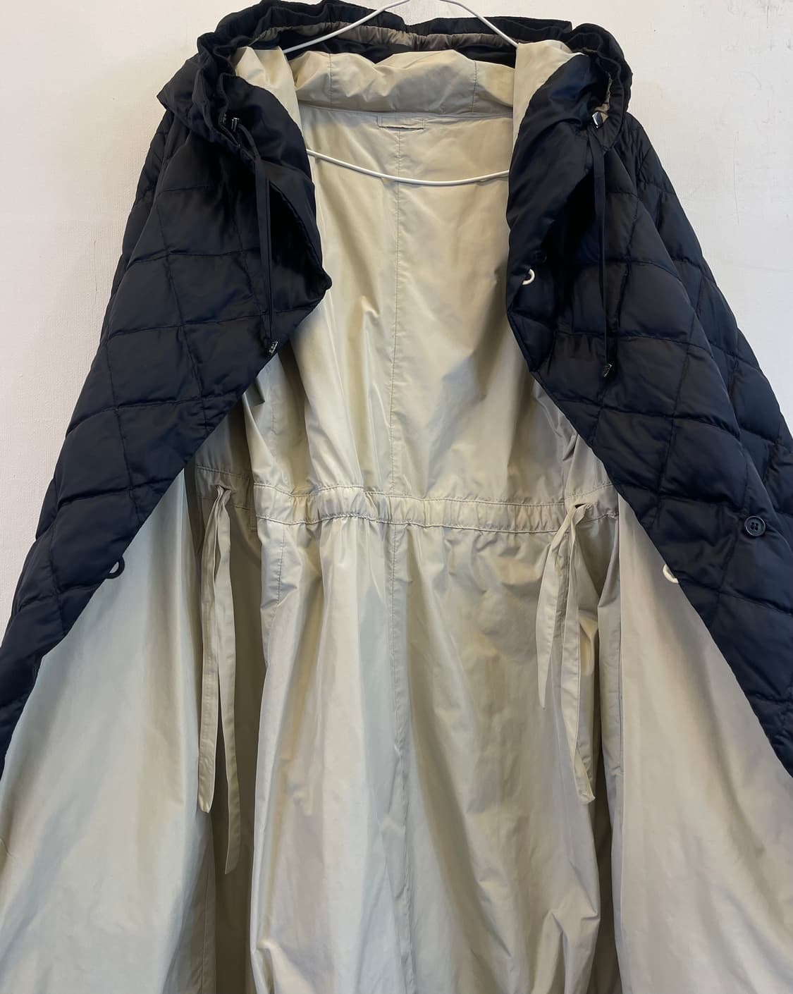 S Max Mara S막스마라 여성경량 벨트 구스퀼팅롱패딩코트:) 상품이미지3