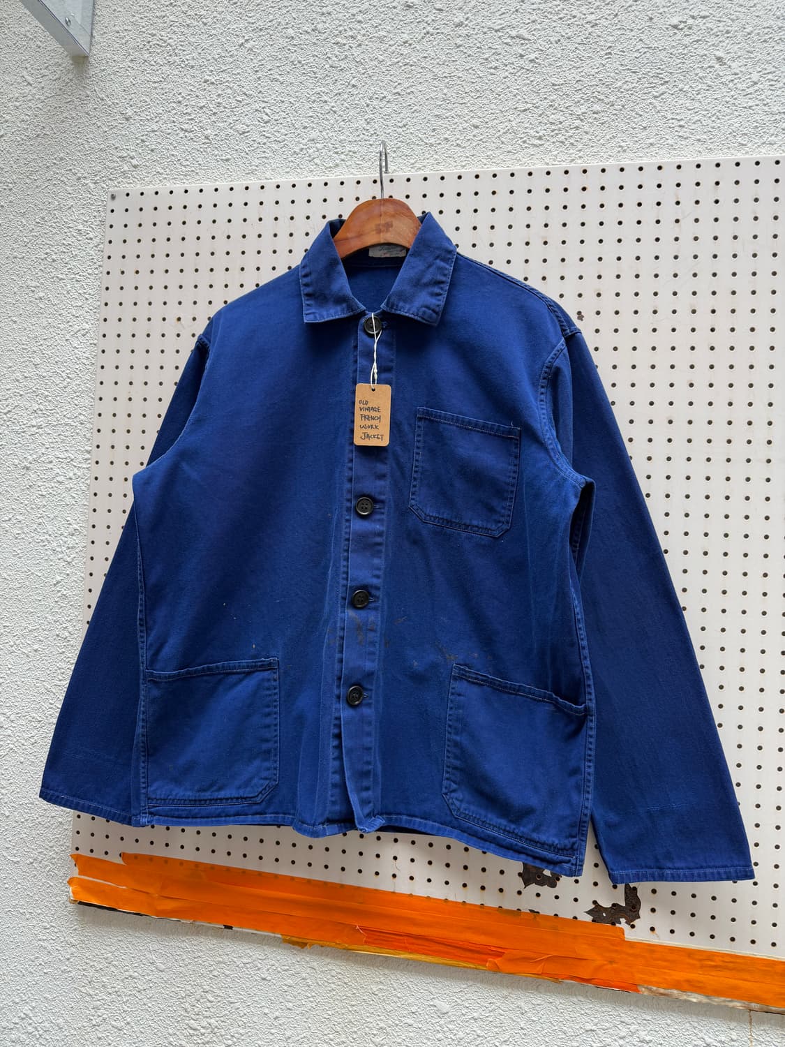 1970s FRIENDSHIP FADED NAVY 빈티지프렌치워크자켓 상품이미지3