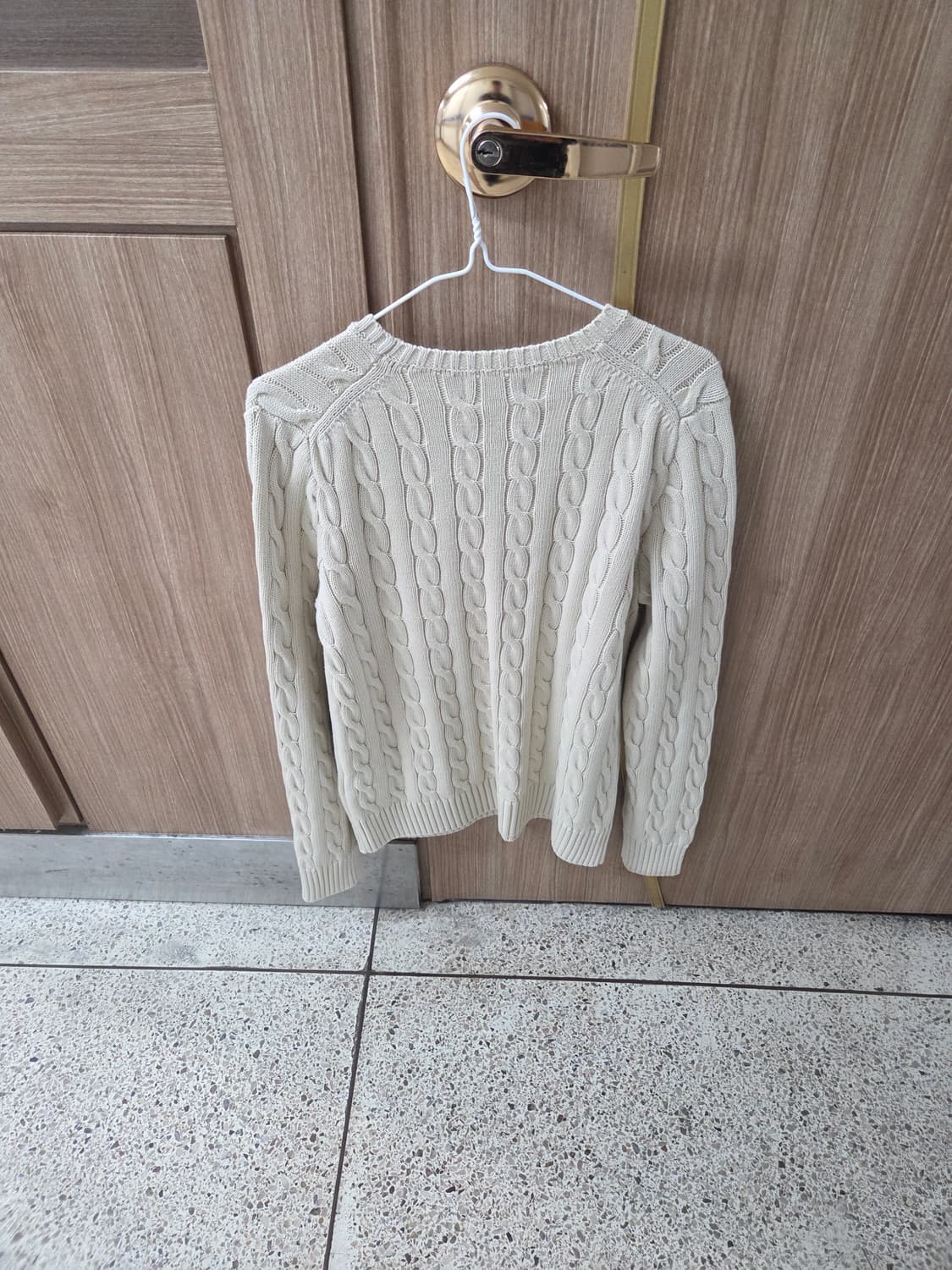 폴로 꽈배기 니트  상품이미지2