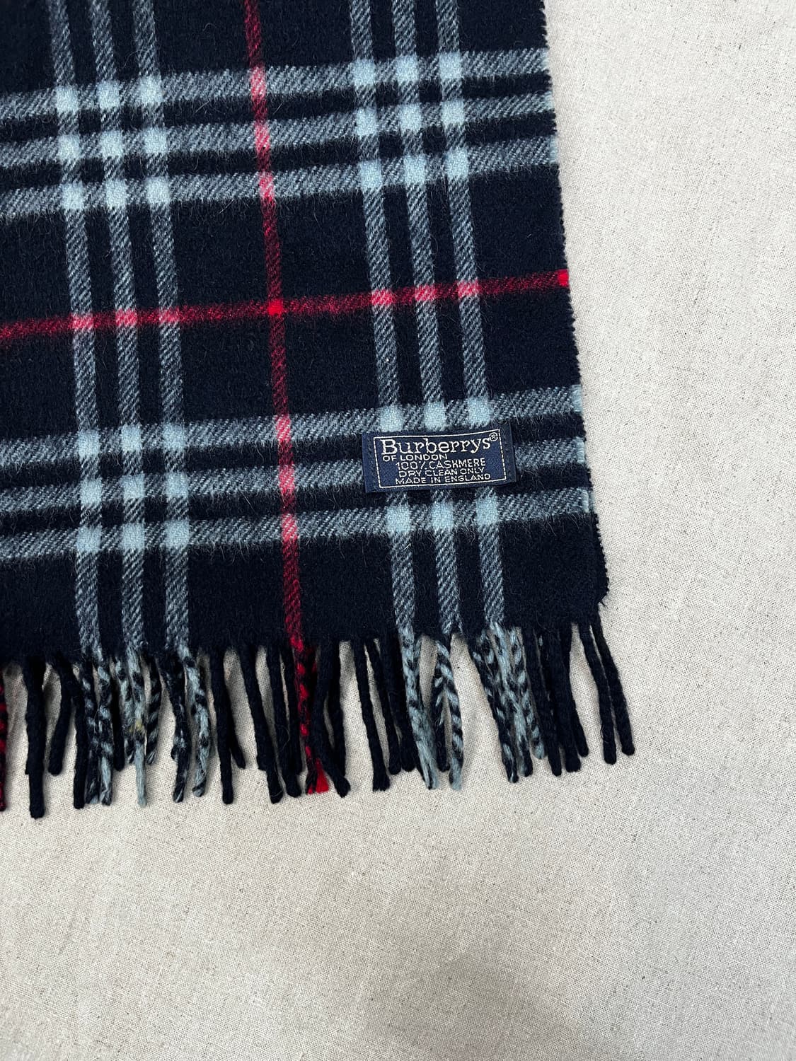 버버리 캐시미어100 머플러 상품이미지2