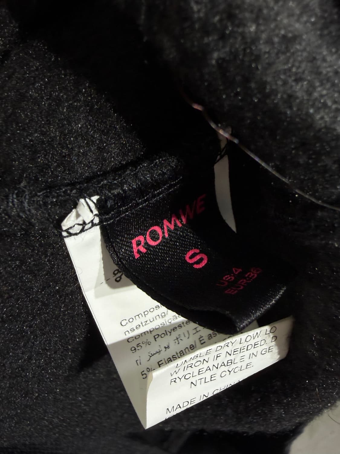 00s JPN 고딕 펑크 일본 빈티지 후드 집업 M 상품이미지9