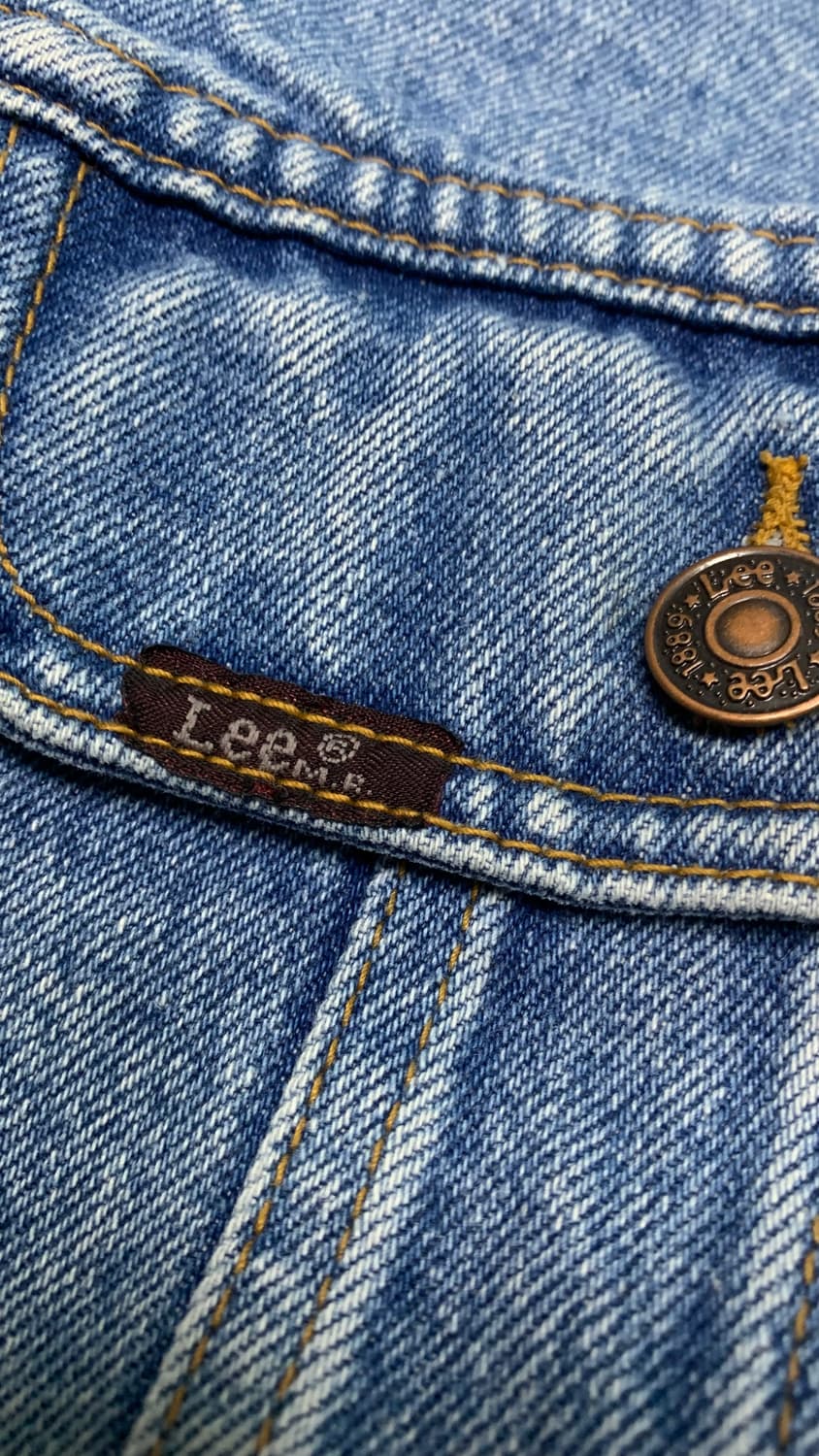 Lee 데님 자켓 빈티지 워싱 L사이즈 상품이미지3