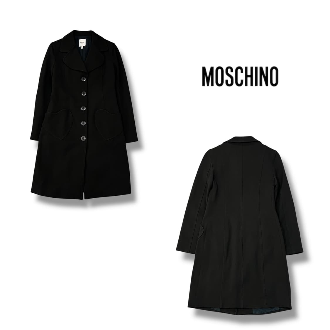  모스키노 하프 포켓 롱 코트 y14175 상품이미지1