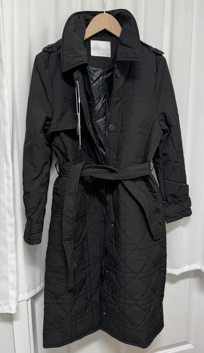 [새상품] 안지크 캐시미어 패딩 트렌치 상품이미지4