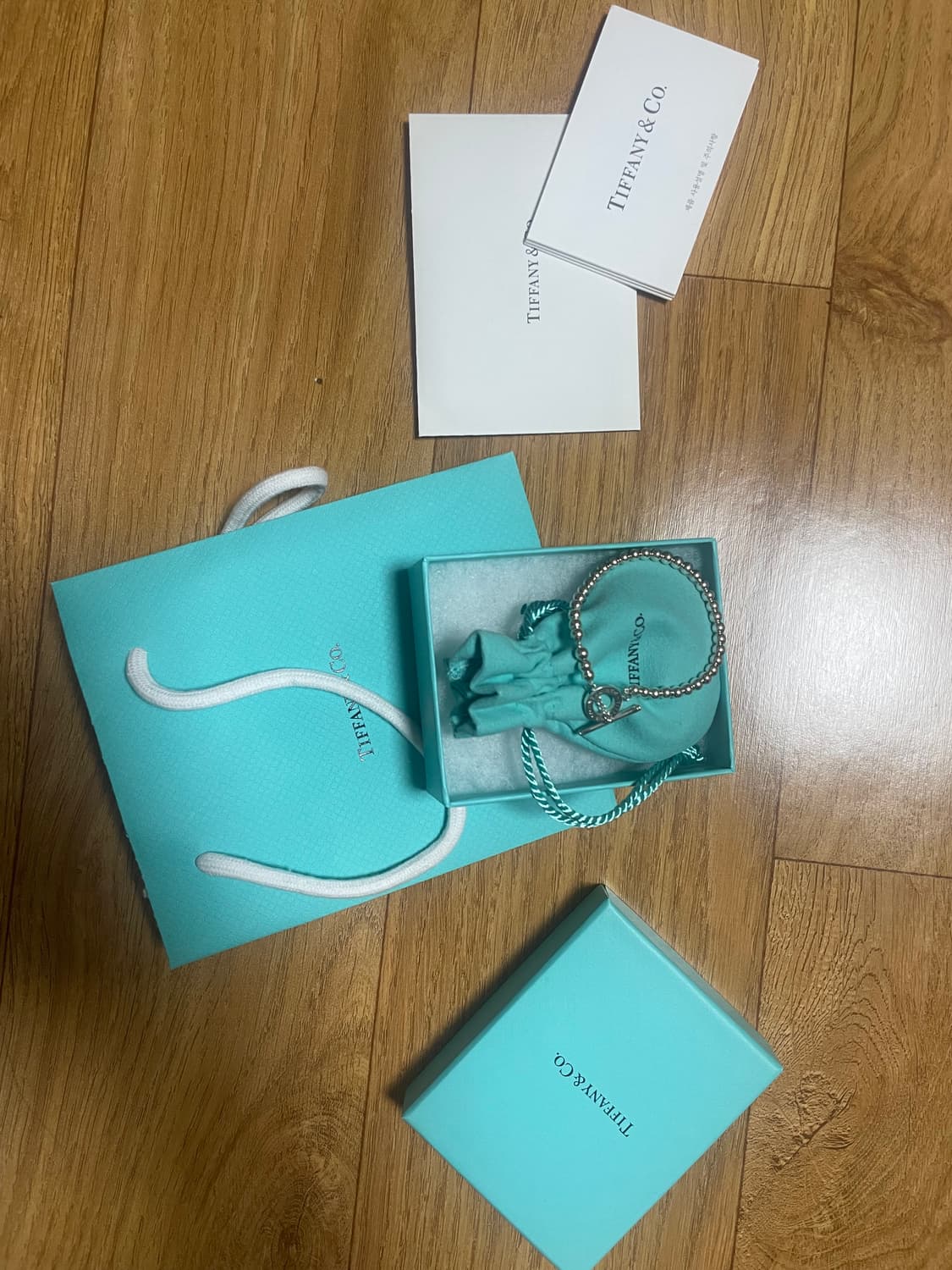티파니앤코 토글팔찌 상품이미지2