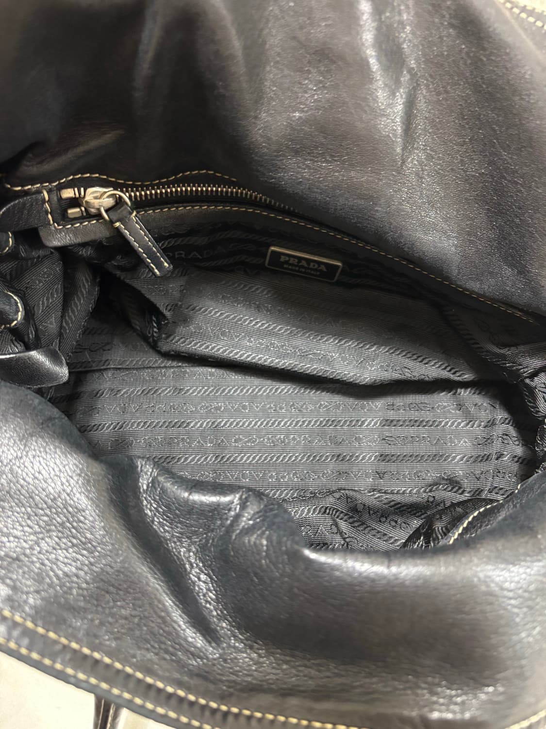 프라다 포코노 나일론 바게트백 숄더백 (정품) 상품이미지9