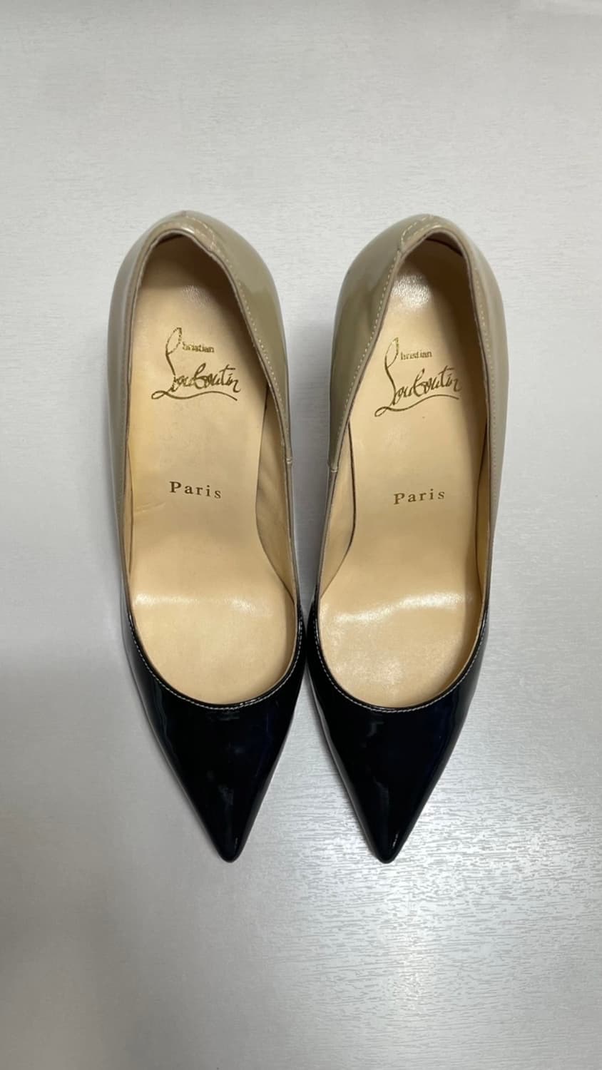 크리스찬 루부탱 투톤 펌프스 힐 상품이미지2