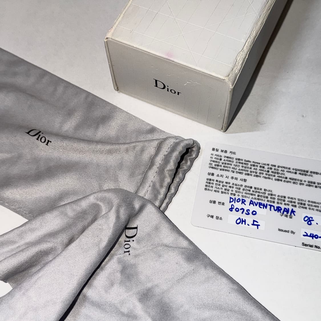 00‘s 디올 플로랄 선글라스 상품이미지7