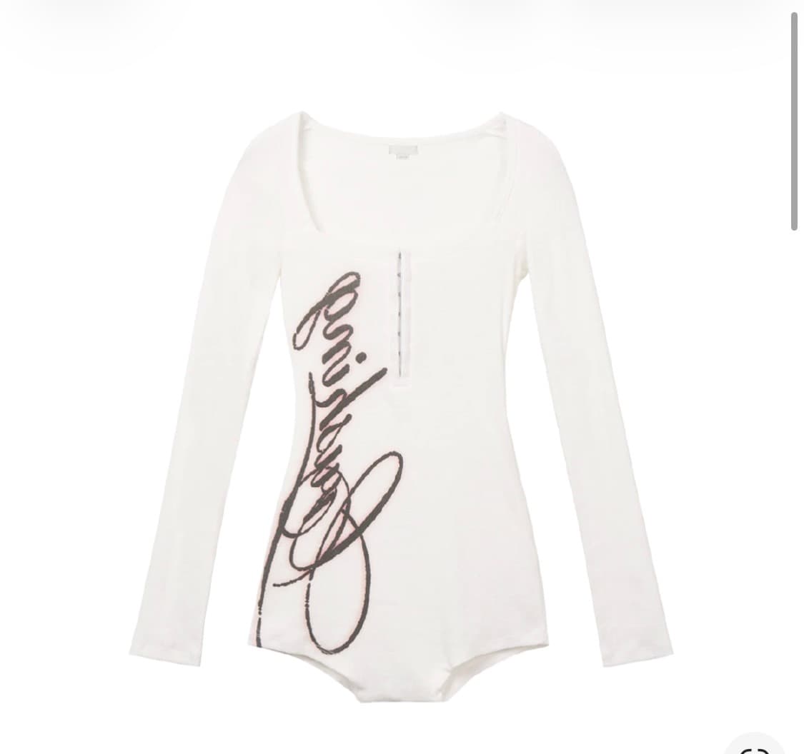 본네 바디수트 화이트 2 상품이미지1