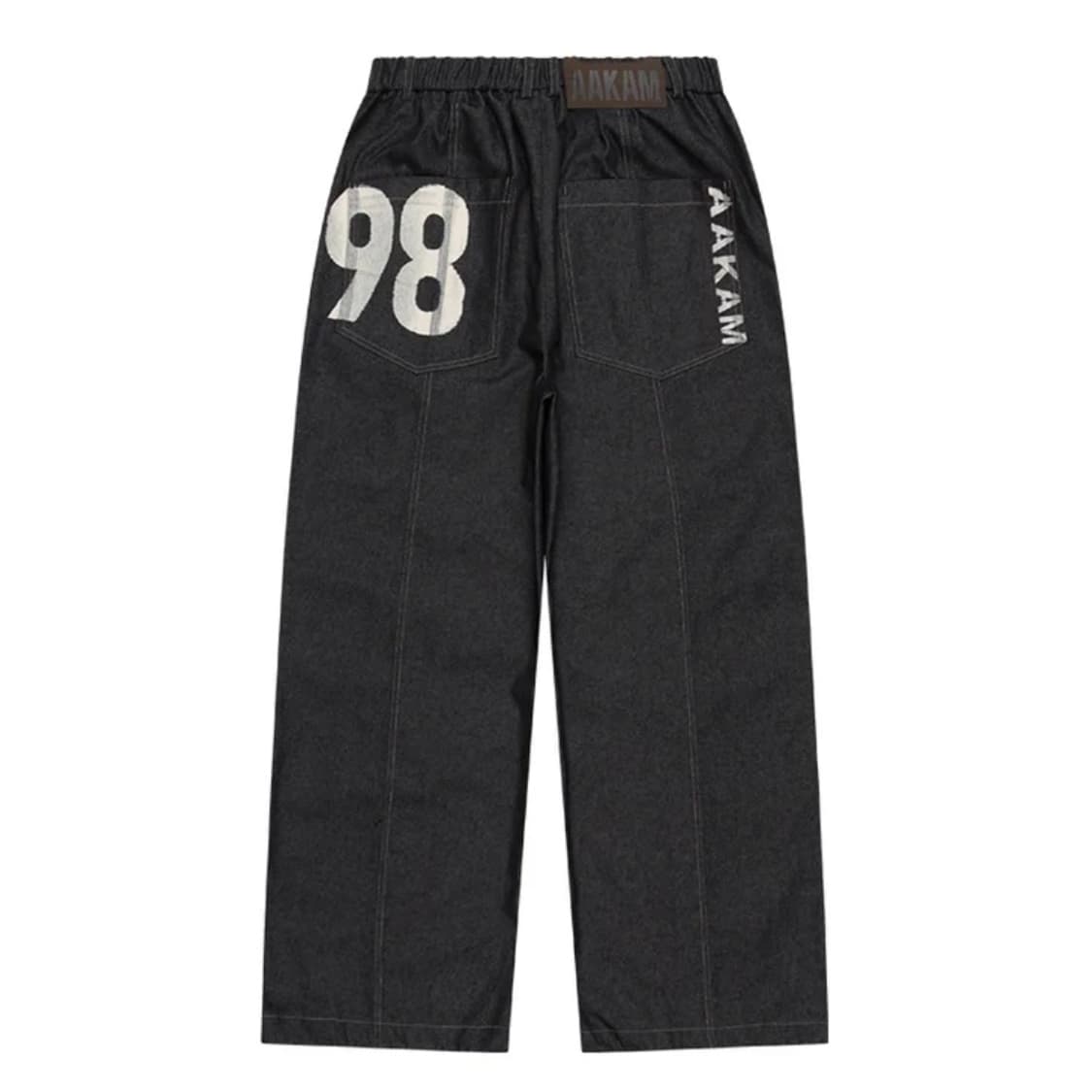 아캄 98 Printed Knee Pintuck Denim pants 상품이미지1
