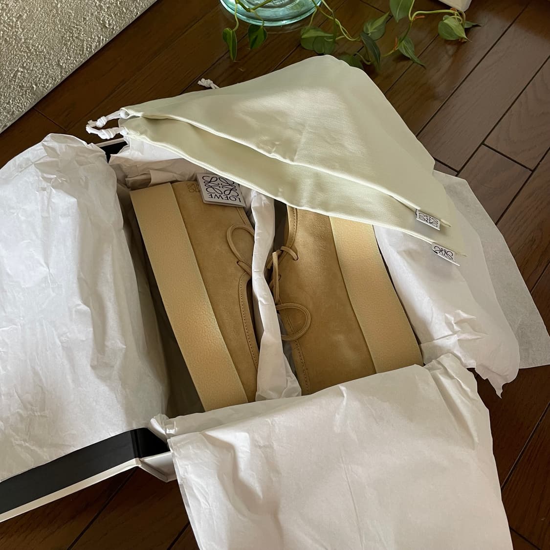 39사이즈 LOEWE 로에베 웨지 레이스업 [해외] 상품이미지2