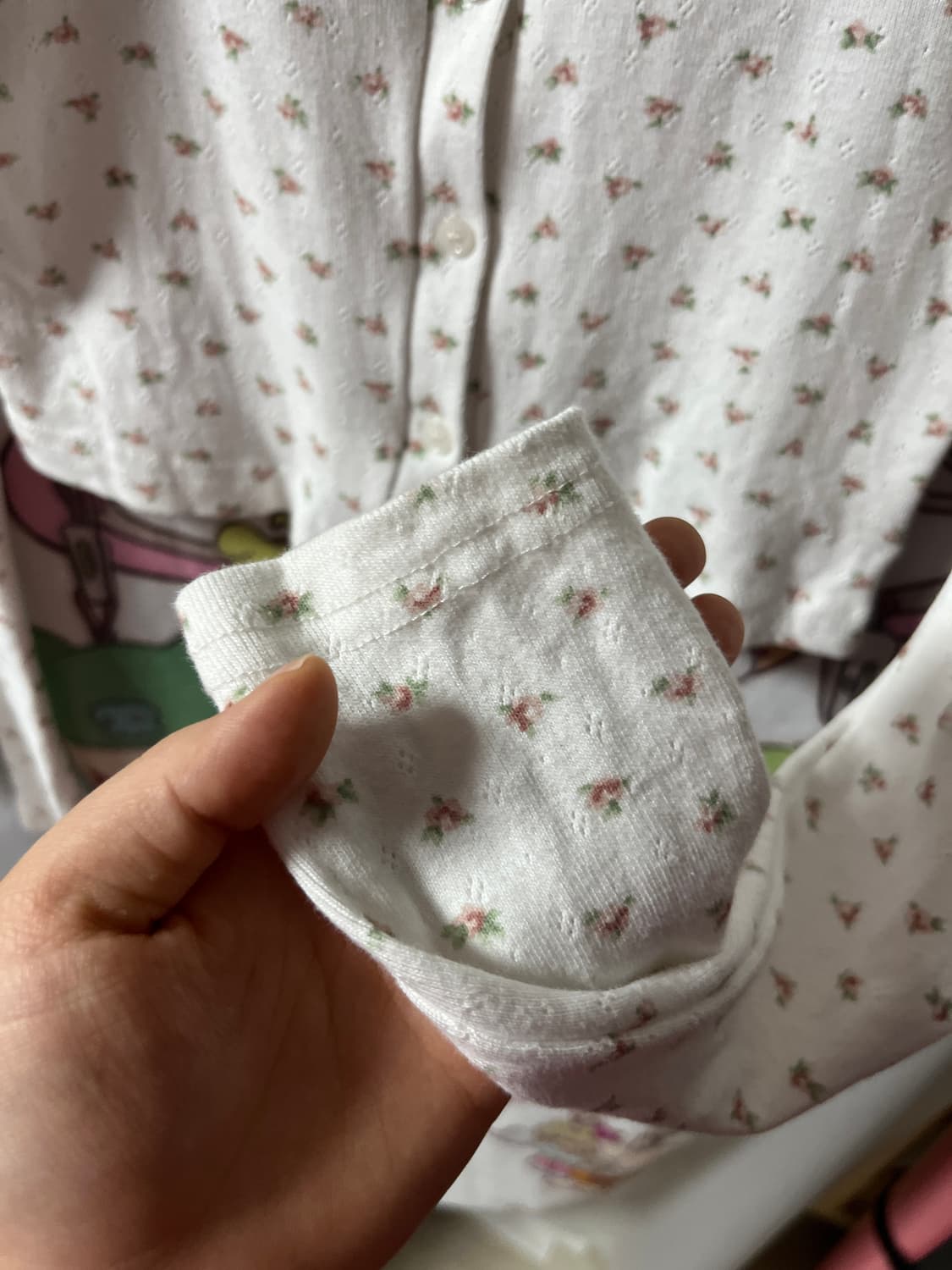 뉴뉴 꽃무늬 가디건 상품이미지7