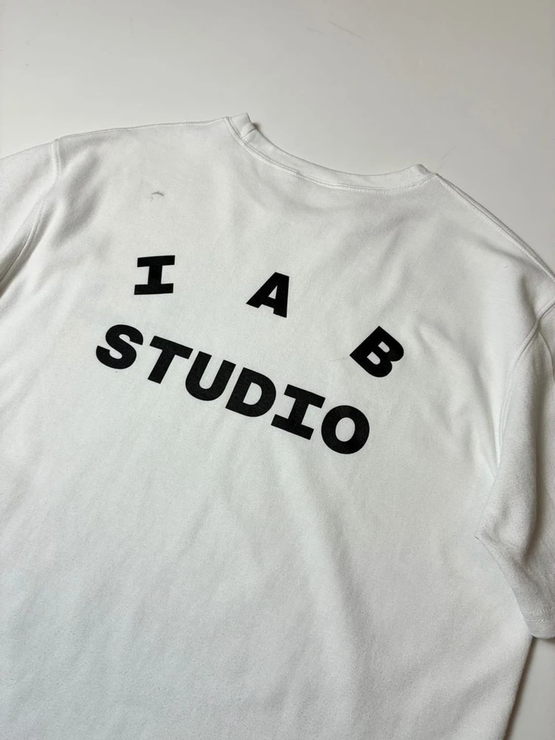 아이앱스튜디오 빅로고 오버핏 반팔 티셔츠 PN8630 상품이미지2