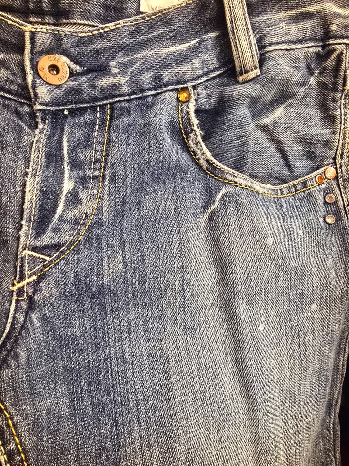 디젤(Diesel) 자탄(Zathan)부츠컷 데님팬츠 상품이미지7