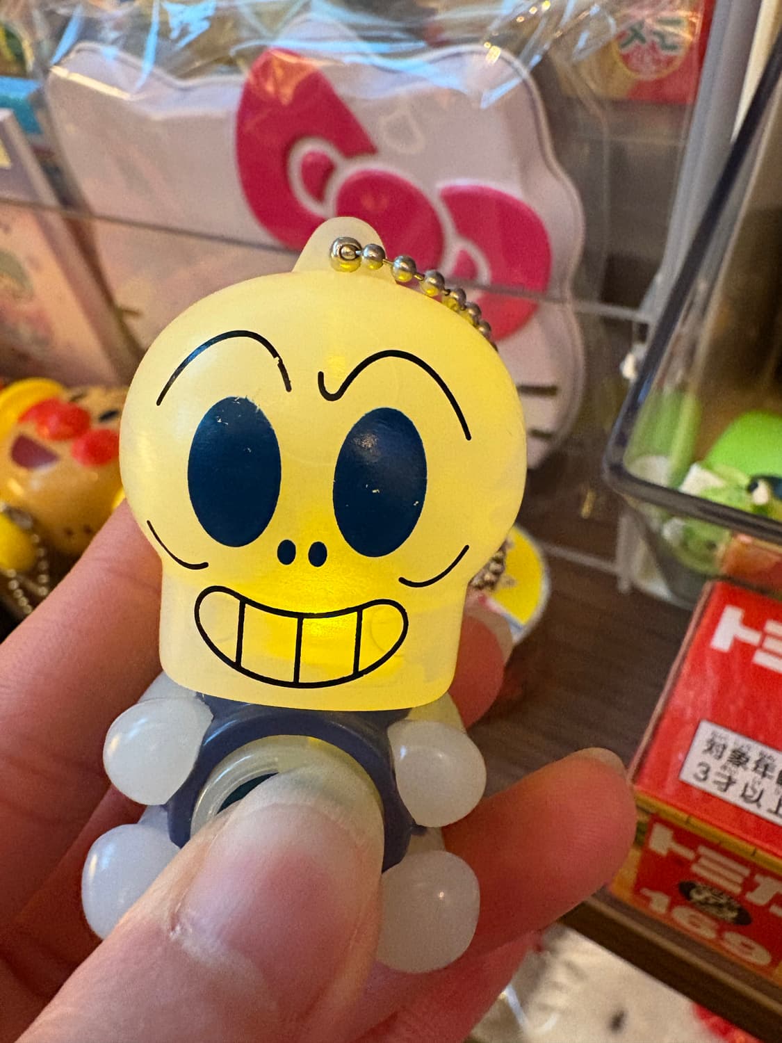 호빵맨 빈티지 장난감키링 해골맨 상품이미지2