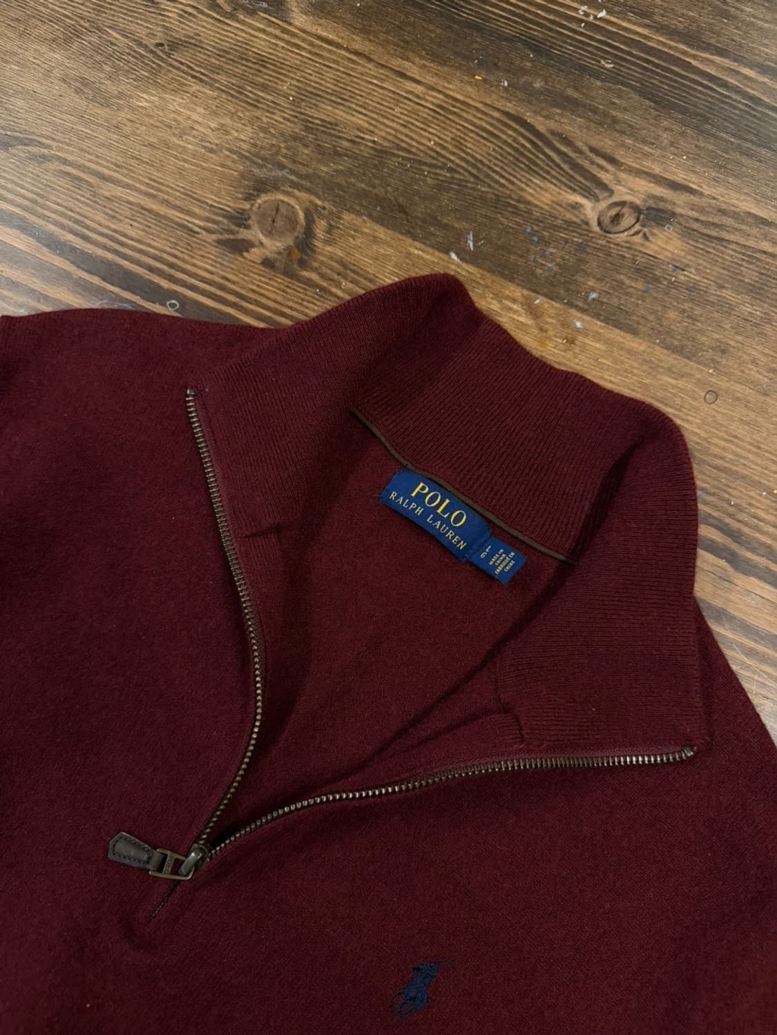 폴로 랄프로렌 클래식 짚업 니트 100~103 상품이미지9