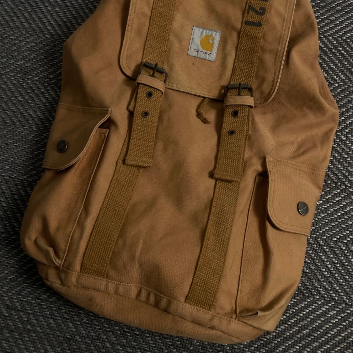 90s 칼하트 USA 오리지날 트램프 캔버스 백팩o 3566 상품이미지2