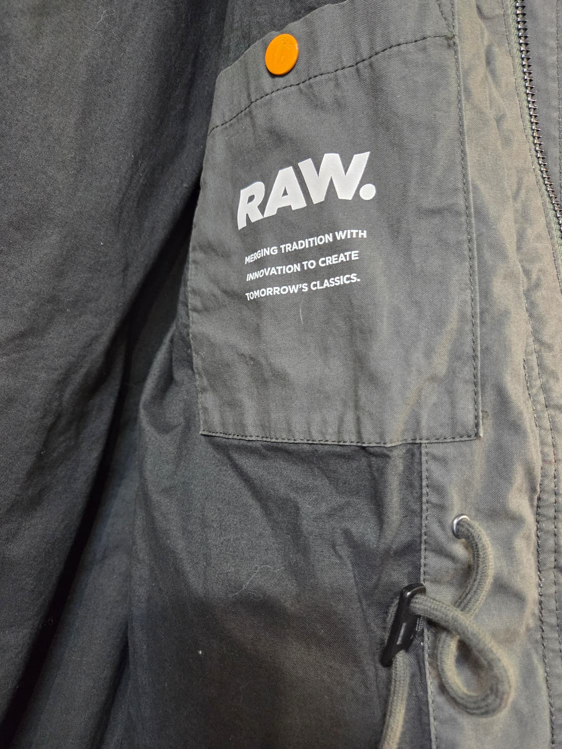 (특가)G-STAR 퀼팅 후드 코트(2PCS세트)남여공용XS/택없음 상품이미지9