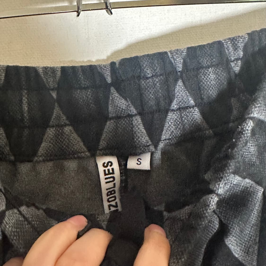 엔조블루스 다이아몬드 밴딩 부츠컷 팬츠 S 상품이미지8