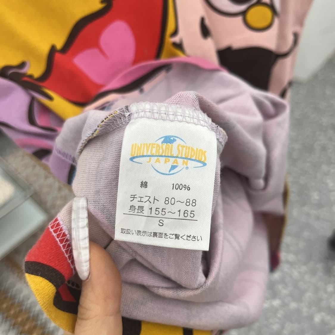 유니버셜 스튜디오 재팬 키치 엘모와 친구들 반팔티 S C10612 상품이미지6