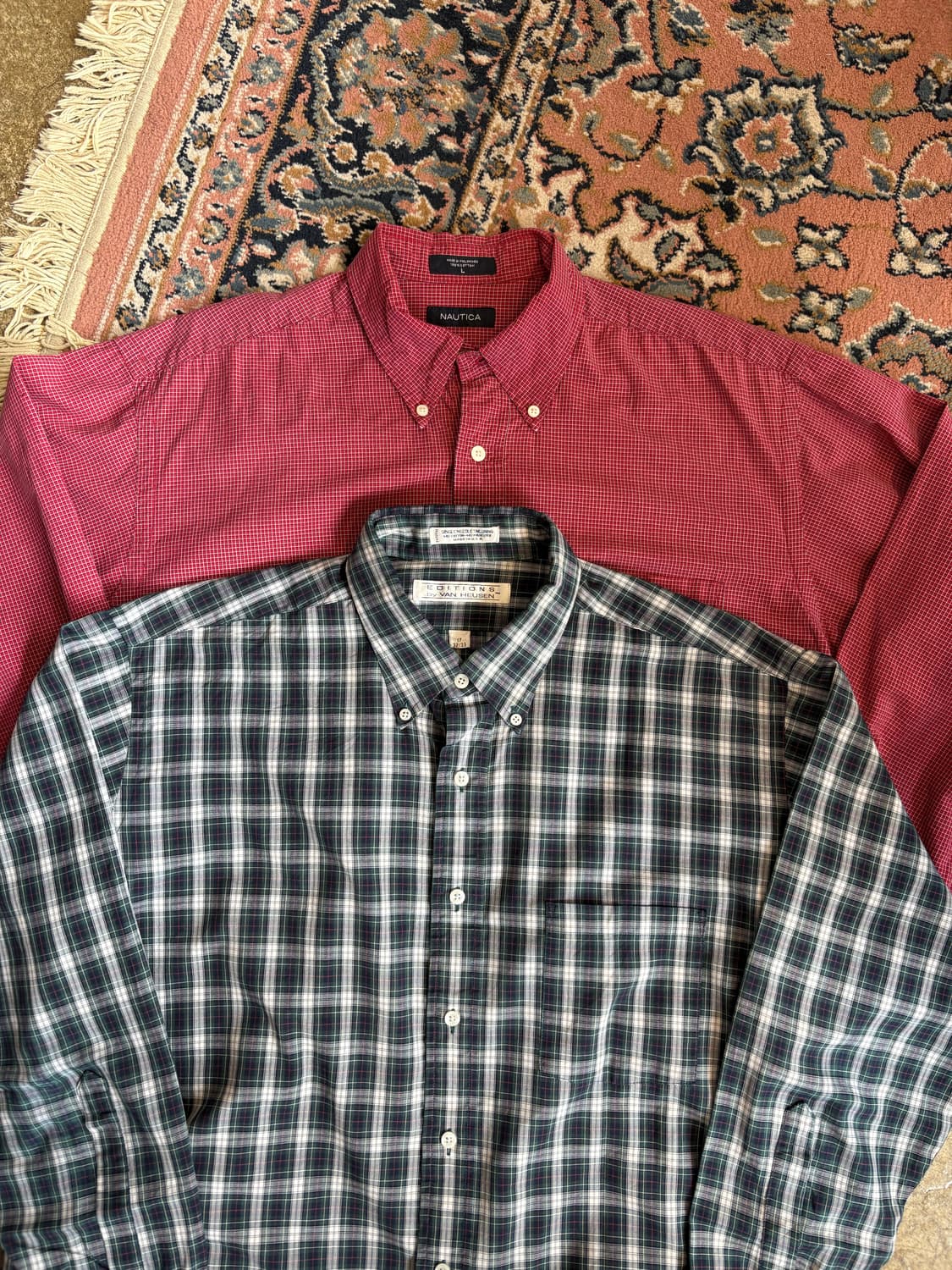 Van Heusen USA 체크 셔츠 상품이미지2