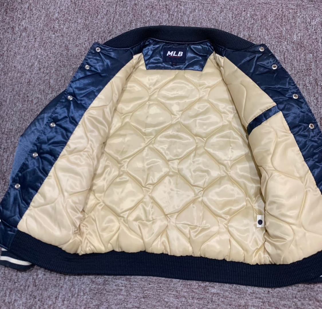 M) MLB 뉴욕 양키스 스타디움 점퍼 블루종 바시티 상품이미지4