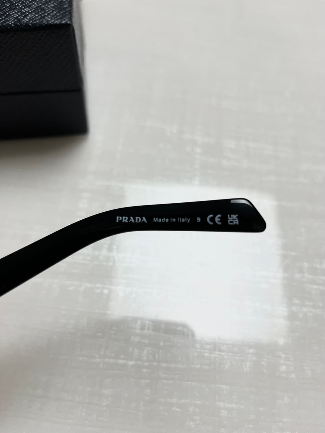 프라다 VPR 07Z-F 안경 블랙 상품이미지6