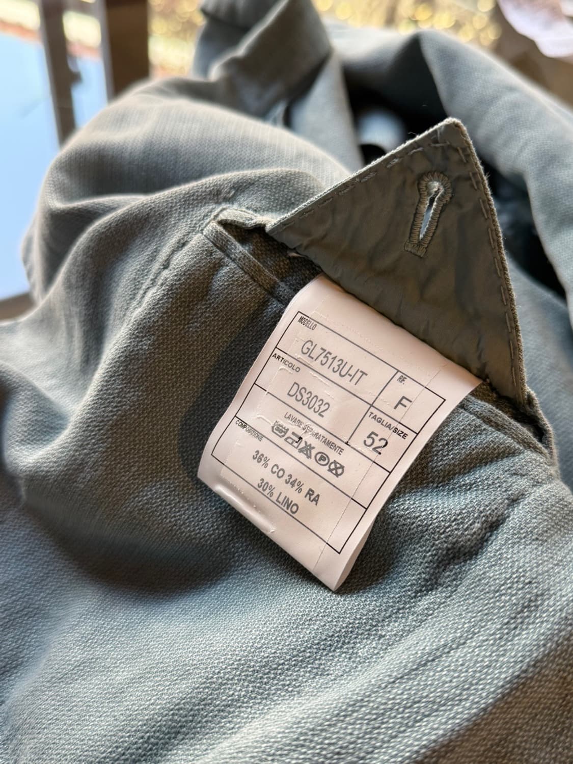 SANTANIELLO 테일러드 자켓 105 상품이미지7