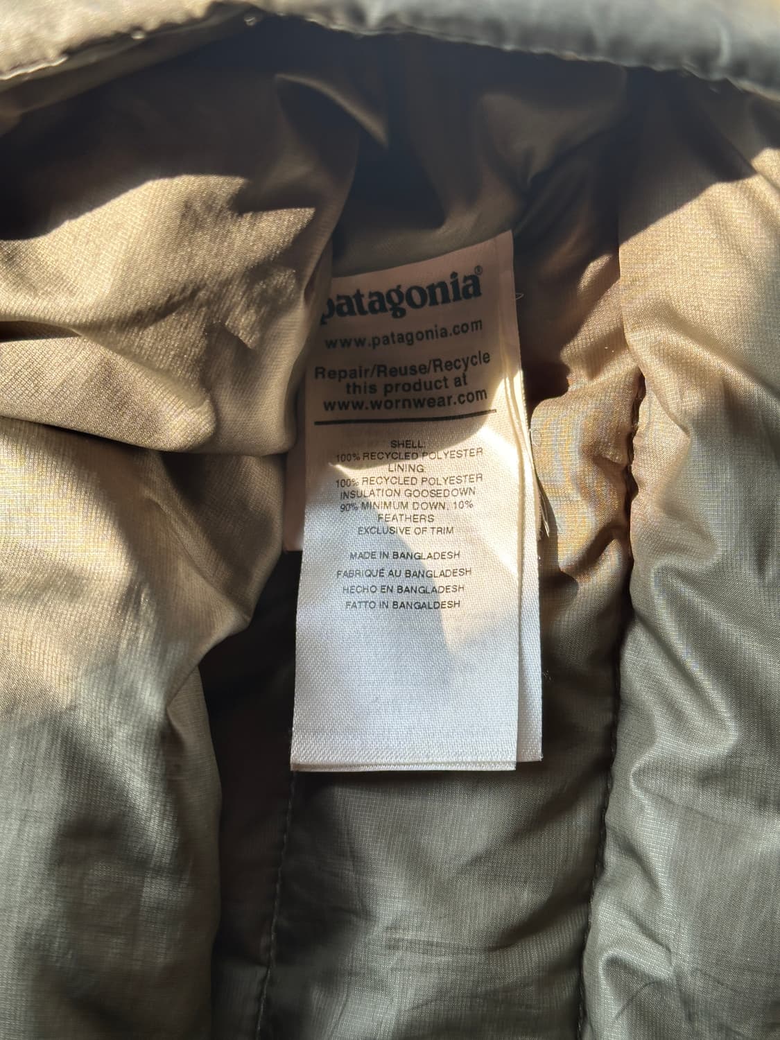 파타고니아 다운 스웨터  경량다운  L  상품이미지9