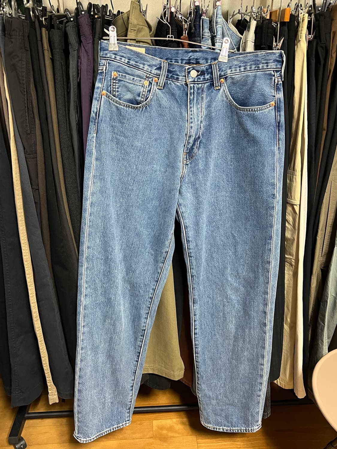 리바이스 568 프리미엄 라인 데님 32 x 32 루즈 스트레이트 상품이미지6