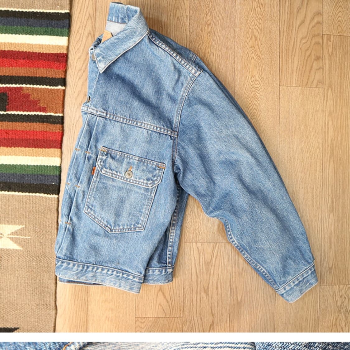 일본판 80S LEVIS 리바이스 70502-0217 오랜지텝 빈티지  상품이미지6