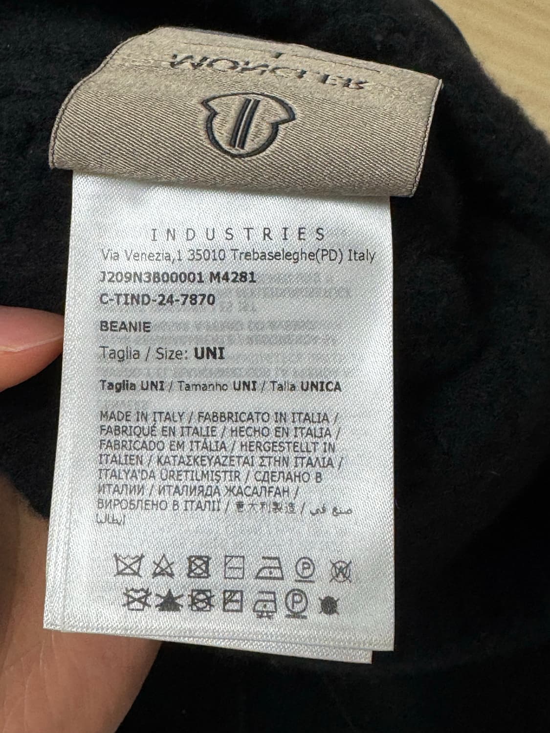 릭오웬스X몽클레어 비니 상품이미지2