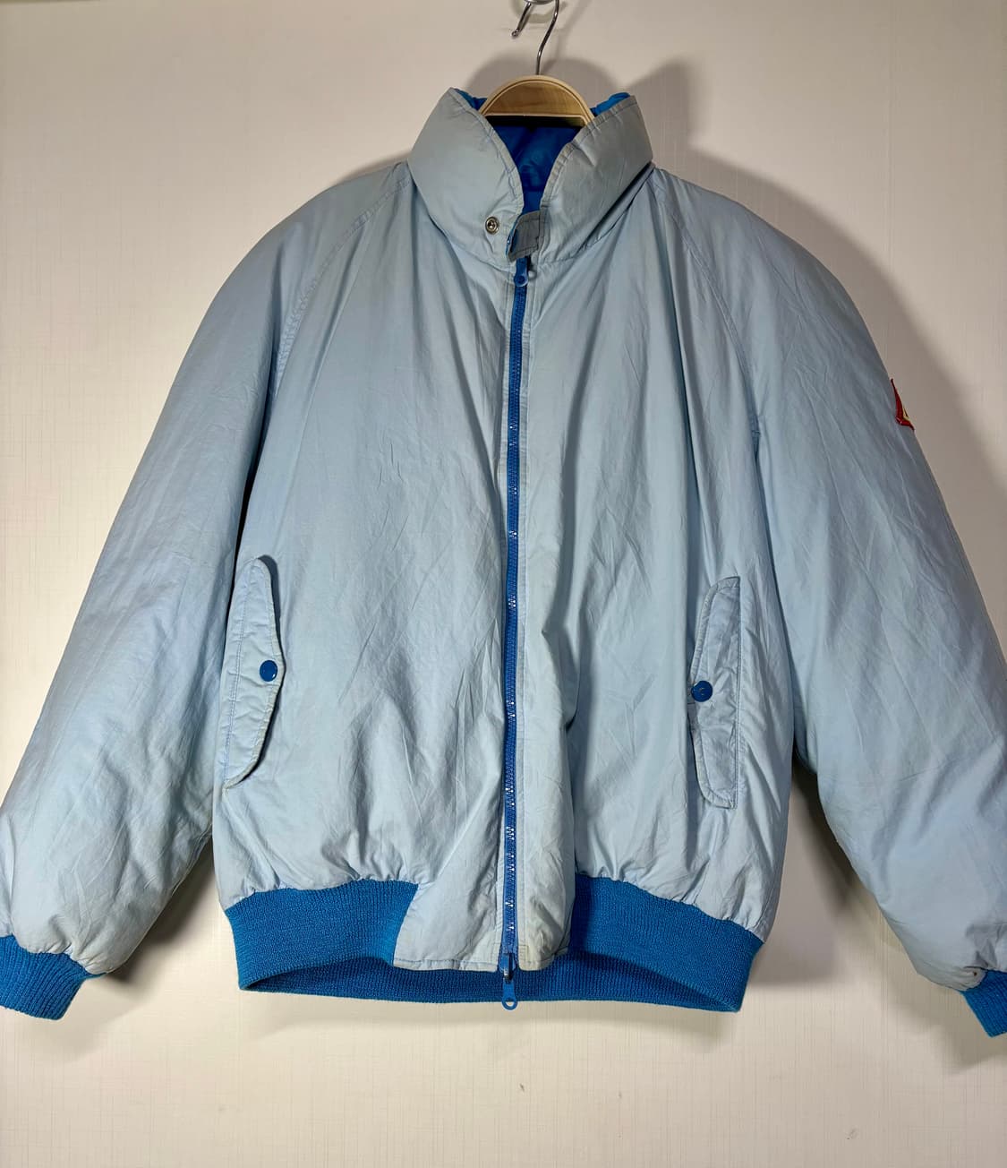 70's ROGER EGGER 리버시블 빈티지 스위스 패딩 다운자켓  상품이미지4