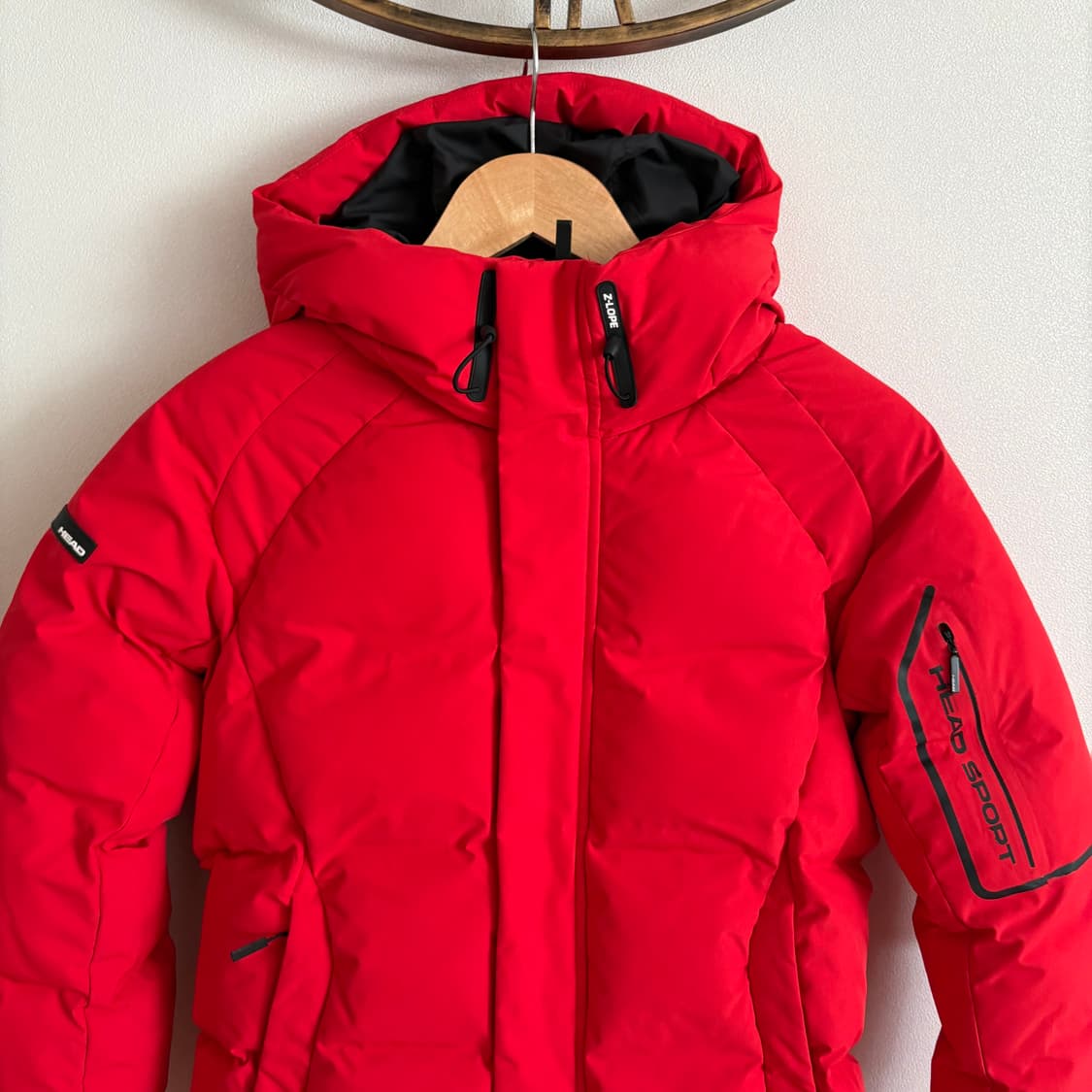 HEAD 헤드 스포츠 빨간색 패딩 점퍼 S 85 상품이미지2