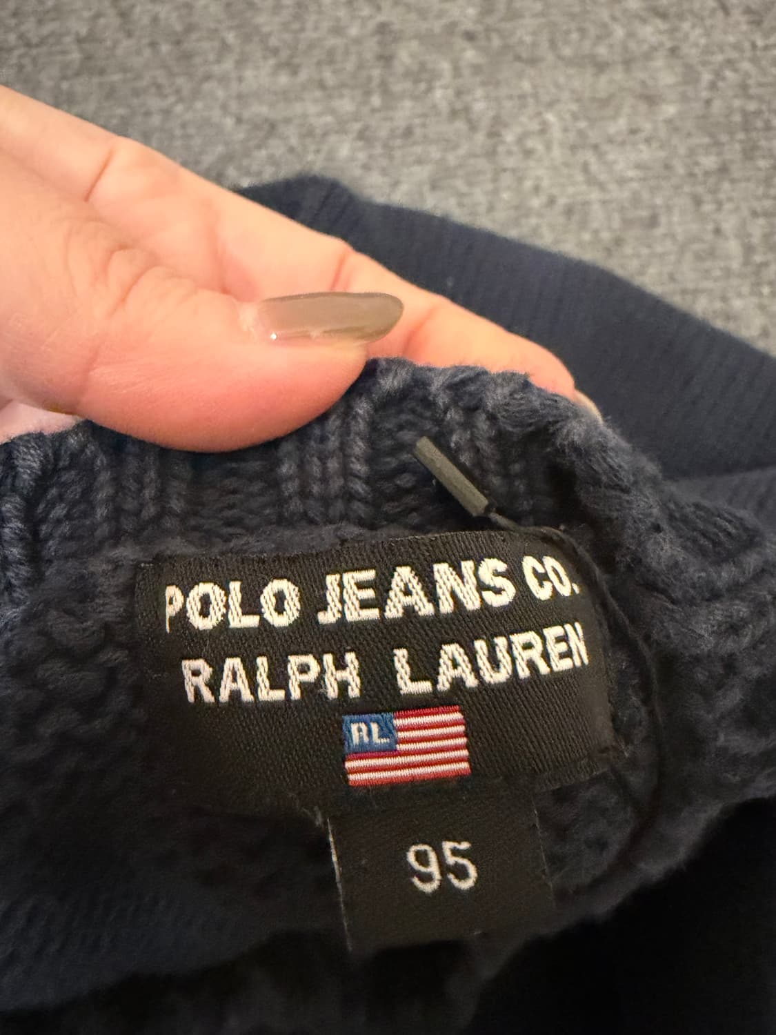 N137. 폴로진스 성조기 니트 상품이미지2