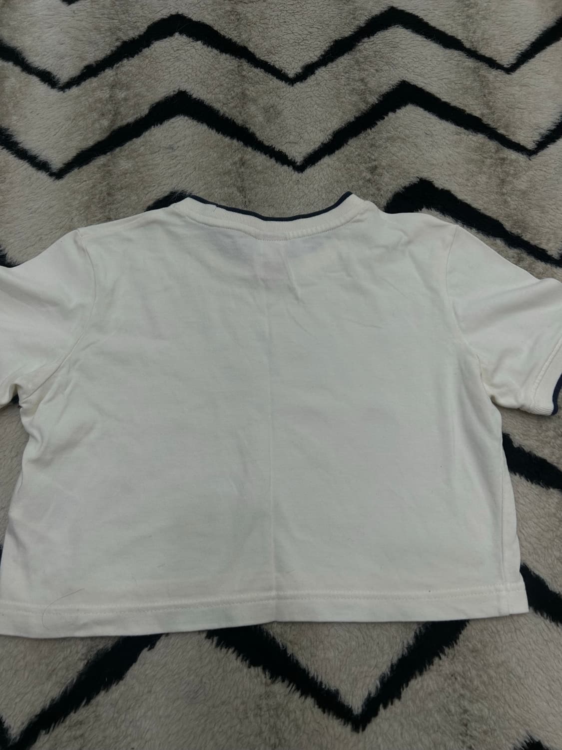 [M]나이키 크롭 레귤러핏 반팔/아이보리 상품이미지2