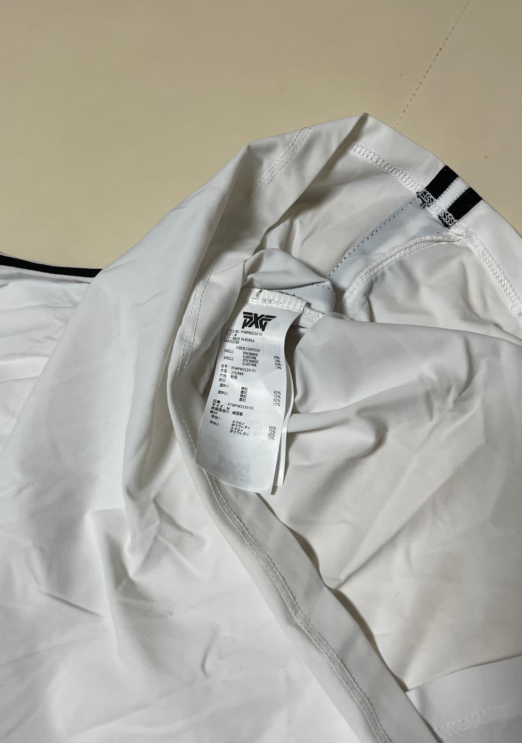 PXG 여성 골프 반팔 티셔츠 화이트 M 상품이미지6