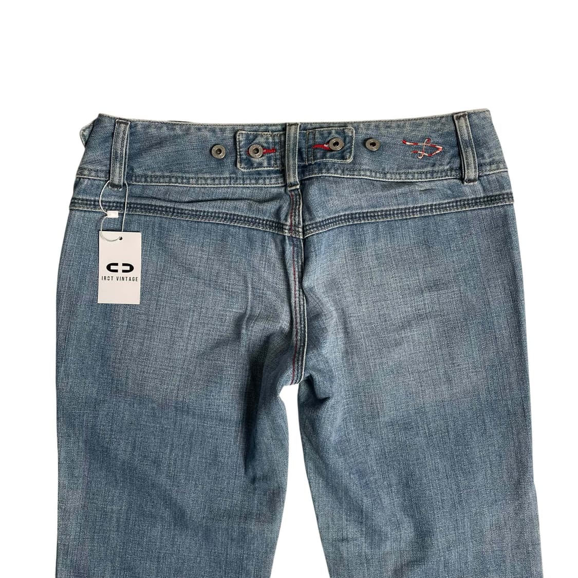 Diesel 스냅 버튼 어드저스트 데님 카프리 팬츠 상품이미지7