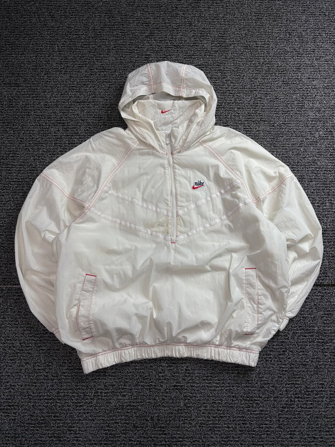 나이키 신형 빅로고 나일론 우븐 아노락 웜업 1571 상품이미지2