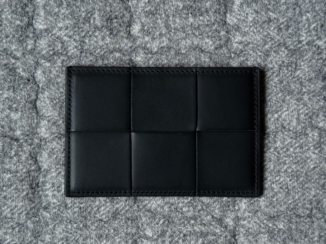 보테가베네타 인트레치아토 카세트 카드지갑 블랙 상품이미지7