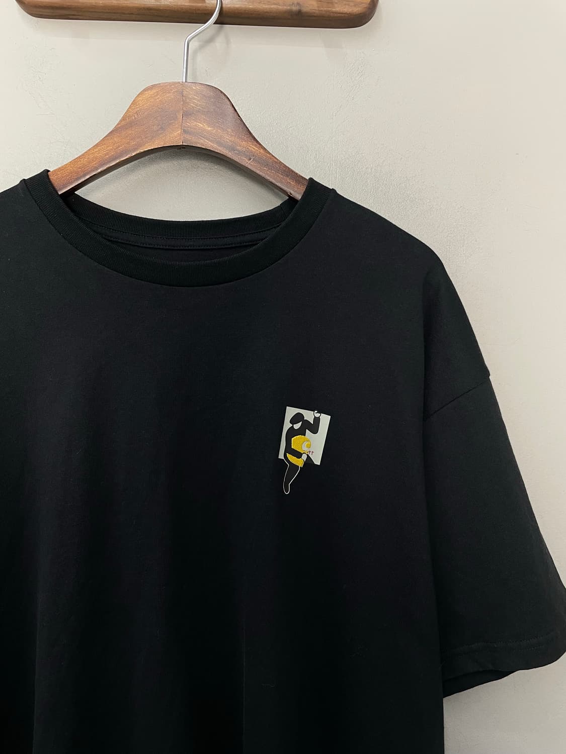 칼하트 WIP 그래픽 블랙 반팔 H2554 상품이미지3