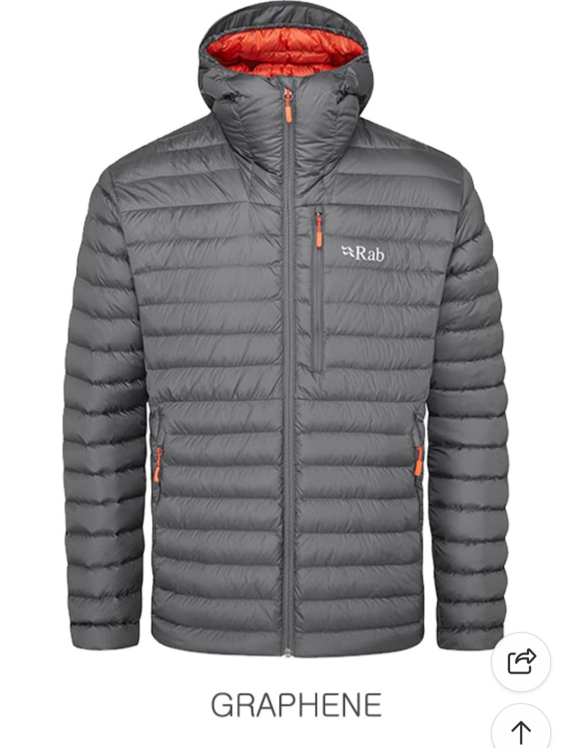 랩 RAB 마이크로라이트 알파인 남성 다운 경량패딩 상품이미지1