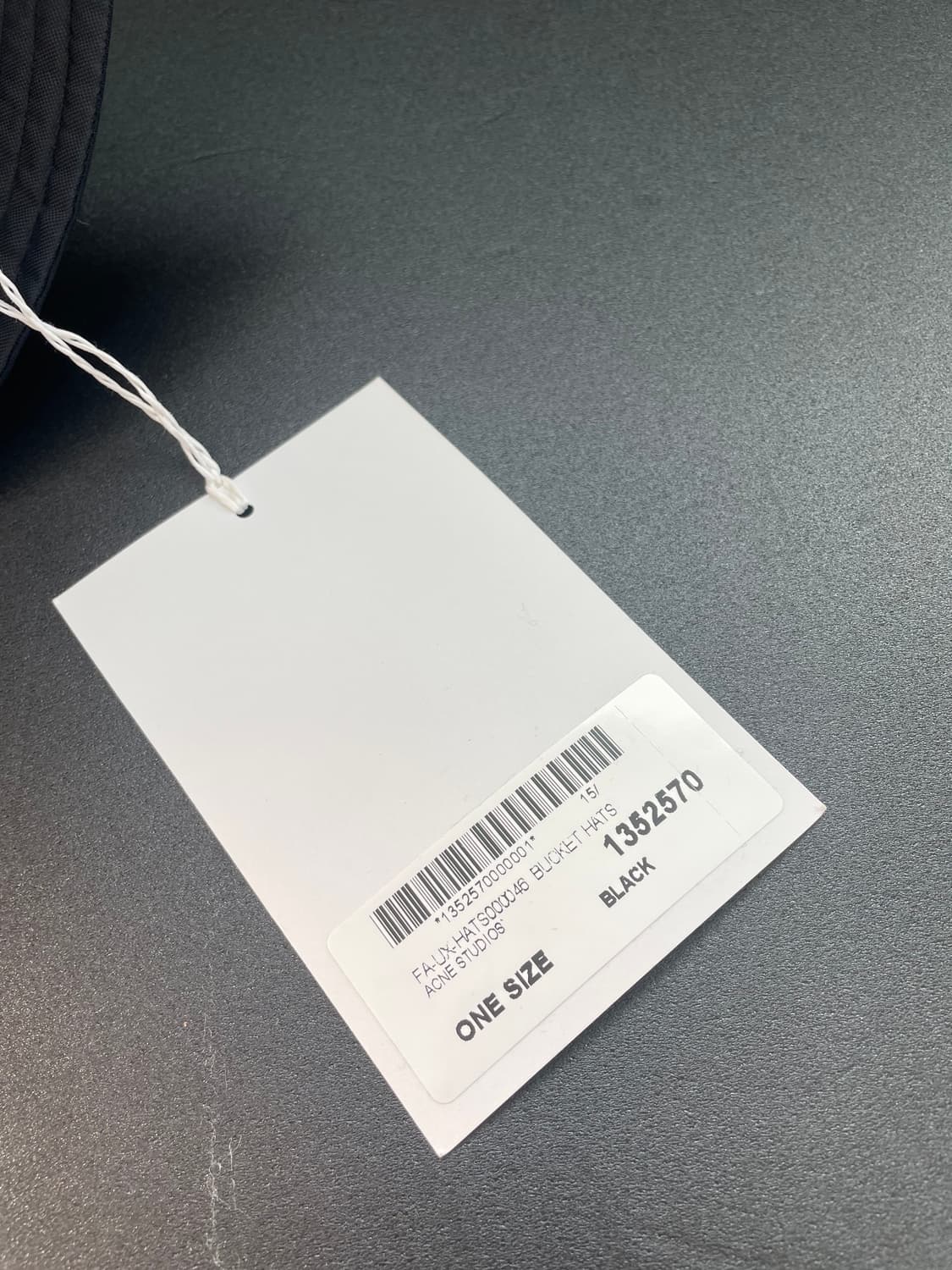 [F] 아크네 스튜디오 페이스 모티브 버킷햇 [새상품] 상품이미지7