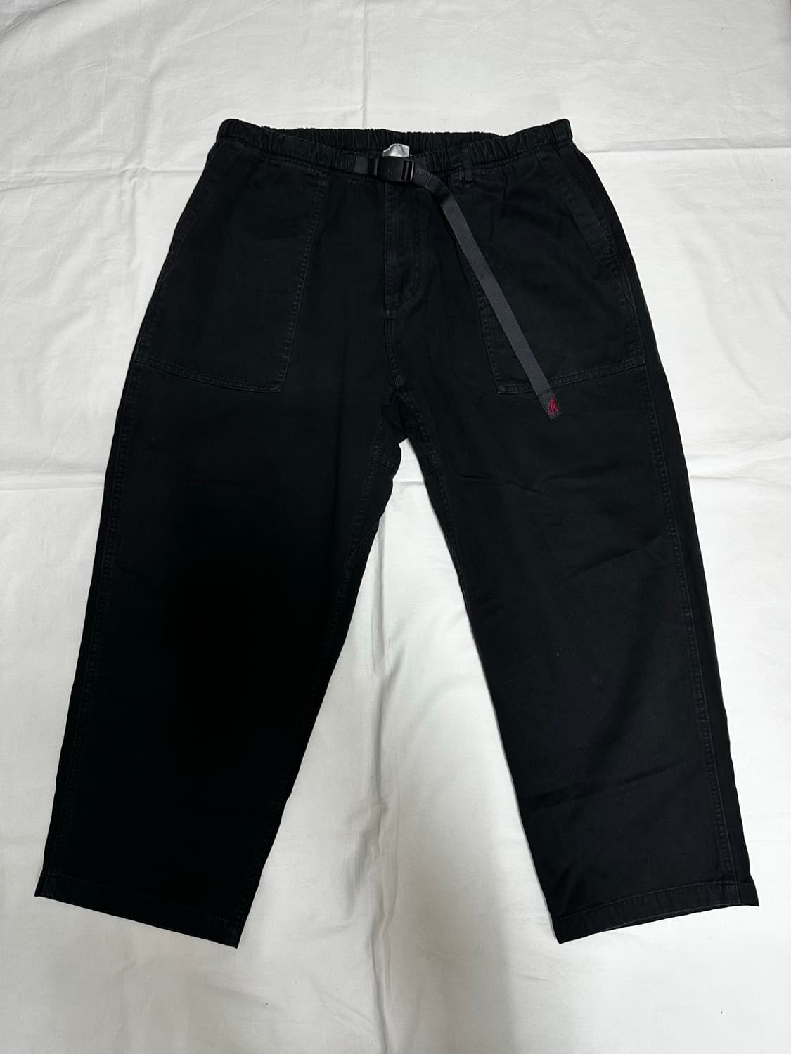 그라미치 루즈핏 치노 블랙 상품이미지1