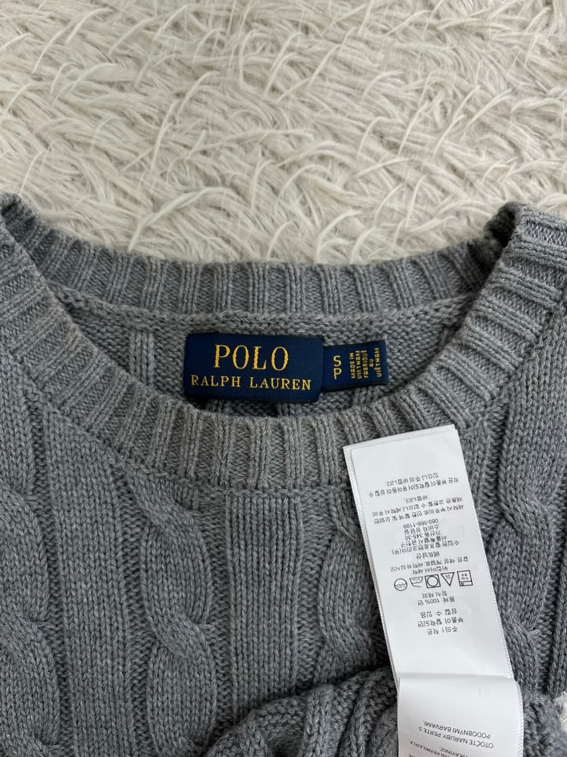 폴로 랄프 로렌 꽈배기 니트/#3247 상품이미지5