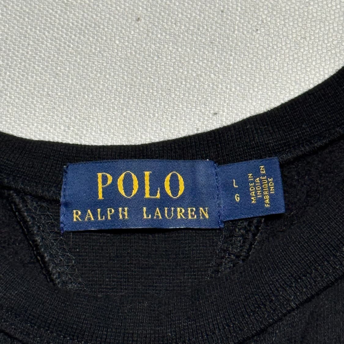 L 폴로랄프로렌 블랙 맨투맨 상품이미지4