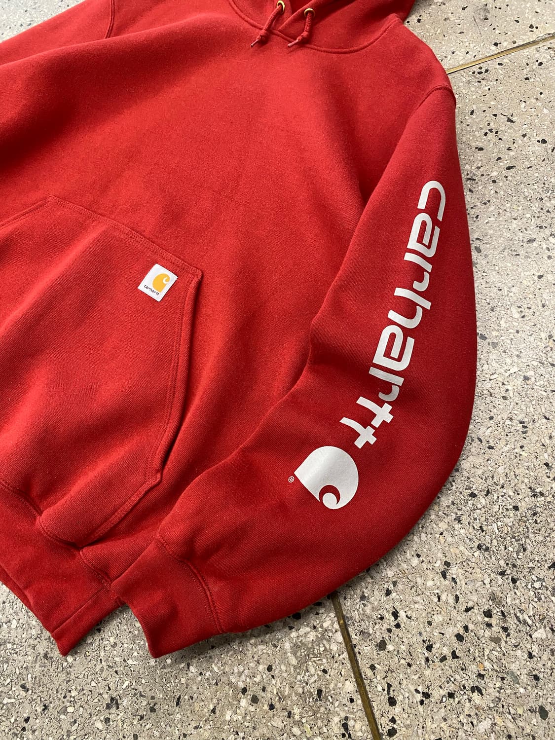 [M] Carhartt 칼하트 오리지널 핏 후드티 상품이미지4